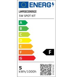Transformez votre intérieur avec un éclairage LED de qualité - Lot de 4 spots encastrables orientables 5w