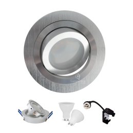 Éclairez votre intérieur avec notre lot de 2 spots LED encastrables orientables 5W équivalent 50W !